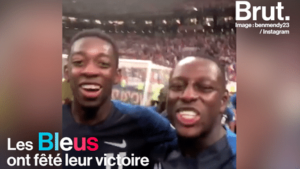 Après leur victoire contre la Croatie, en finale de Coupe du monde, les Bleus ont fêté dignement leur victoire. Retour sur ces moments de joie intense. (BRUT)