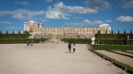 Le chateau de Versailles (Yvelines), le 7 août 2020. (LEO PIERRE / HANS LUCAS / AFP)