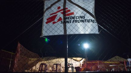 Un camp de MSF à Monrovia (Liberia), le 12 septembre 2014. (THE WASHINGTON POST / GETTY IMAGES)