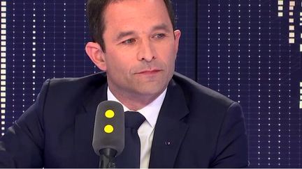 Benoît Hamon était l'invité de franceinfo vendredi 4 mai. (RADIO FRANCE)