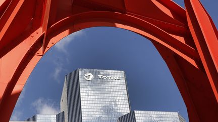 Le siège de Total à&nbsp;La Défense, près de Paris. (CHESNOT / CORBIS VIA GETTY IMAGES)