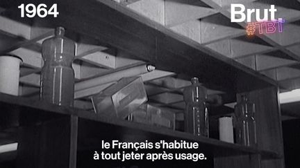 En 1964, lors du salon de l'emballage, à Paris, une société marseillaise a été primée pour son nouveau produit, une bouteille en plastique destinée à du vin. Un premier pas vers le tout-jetable.