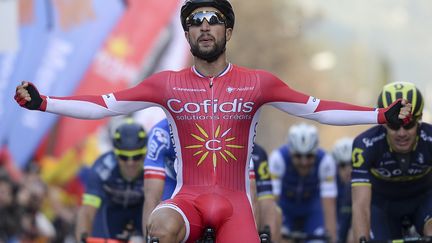 Le sprinteur français Nacer Bouhanni (JOSEP LAGO / AFP)