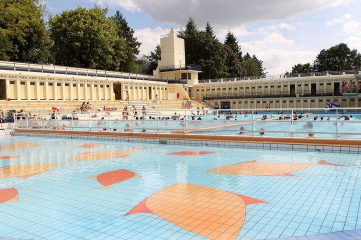 La piscine Art déco de Bruay
 (PHOTOPQR/VOIX DU NORD)