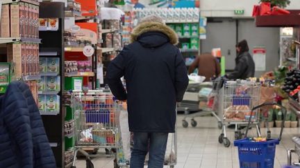 L'inflation s'accélère en octobre à 6,2% en un an. Les prix de l'alimentation sont particulièrement impactés.&nbsp; (FRANCE 3)