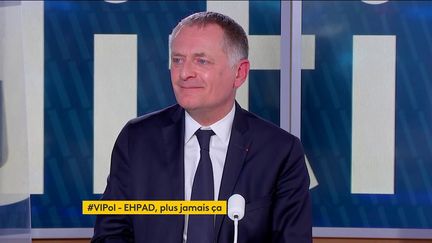 Philippe Juvin, jeudi 3 février sur franceinfo. (FRANCEINFO)