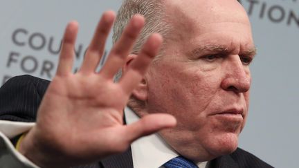 Le directeur du CIA John Brennan, le 11 mars &agrave; Washington (Etats-Unis). (YURI GRIPAS / REUTERS)