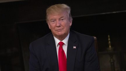 Donald Trump à la Maison Blanche, le 25 juillet 2019.&nbsp; (STEFANI REYNOLDS / CONSOLIDATED NEWS PHOTOS / AFP)