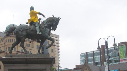  (Leeds accueille le départ du Tour et toute la ville s'est mise aux couleurs de l'épreuve © RF/BS)