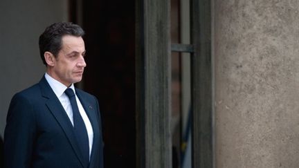 Nicolas Sarkozy (10 mars 2011) (AFP/MARTIN BUREAU)