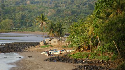 Baie du Laminoir, un village de pêcheurs sur le littoral de Mayotte. (GETTY IMAGES)