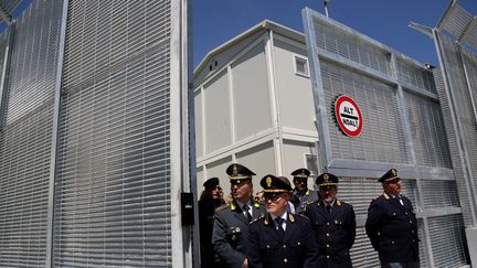 Von Italien geführtes Verwaltungshaftzentrum in Albanien, 5. Juni 2024. (ADNAN BECI / AFP)