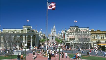 Le parc de Disneyworld à Orlando, en Floride (Etats-Unis), le 22 mars 2005. (MAXPPP)