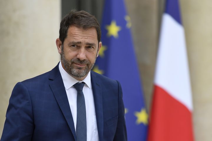 Christophe Castaner, porte-parole du gouvernement, à l'Elysée le 7 juin 2017. (BERTRAND GUAY / AFP)