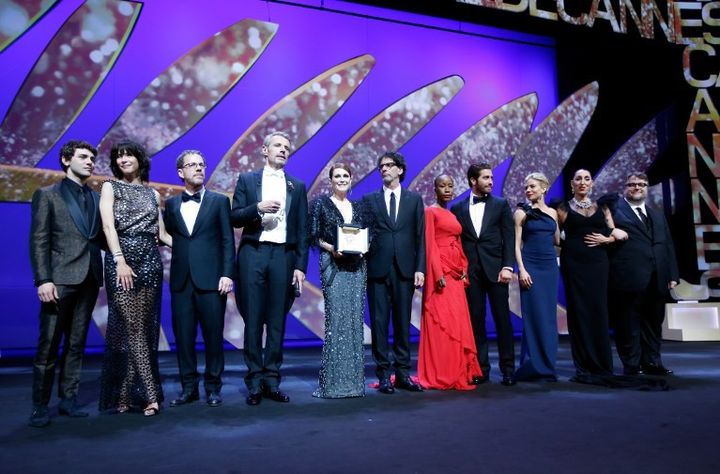 Autour de Lambert Wilson et de Julianne Moore, le jury au complet
 (VALERY HACHE / AFP)