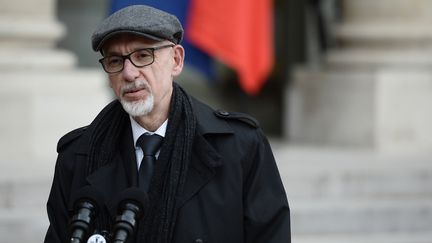 &nbsp;Georges Salines, président de "13 novembre : Fraternité et vérité" le 21 mars 2016 (STEPHANE DE SAKUTIN / AFP)