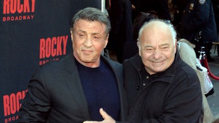 Sylvester Stallone et Burt Young à New York en 2014 (ANDREW H. WALKER / GETTY IMAGES NORTH AMERICA)