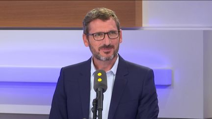 Matthieu Orphelin invité de franceinfo.&nbsp; (FRANCEINFO / RADIOFRANCE)