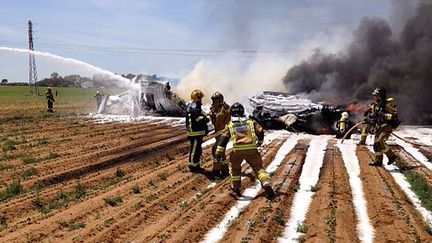 Crash A400M: Grande émotion en Espagne