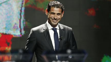 Fernando Hierro, à Monaco, le 28 août 2014.&nbsp; (VALERY HACHE / AFP)