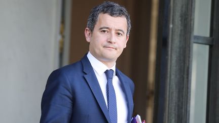 Le ministre des Comptes publics, Gérald Darmanin, à l'Elysée, à Paris, le 30 janvier 2019. (LUDOVIC MARIN / AFP)