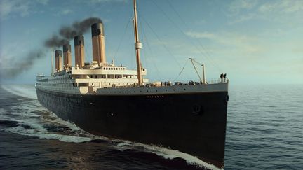 Une reconstitution du Titanic&nbsp;tirée du film de James Cameron, sorti en 1997. (LILO / SIPA)