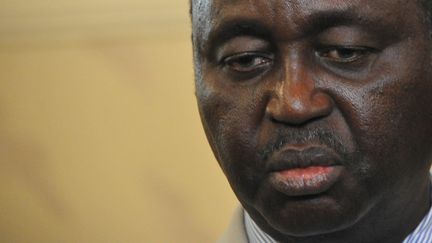 Le pr&eacute;sident centrafricain, Fran&ccedil;ois Boziz&eacute;, &agrave; Bangui, la capitale centrafricaine, le 30 d&eacute;cembre 2012. (SIA KAMBOU / AFP)