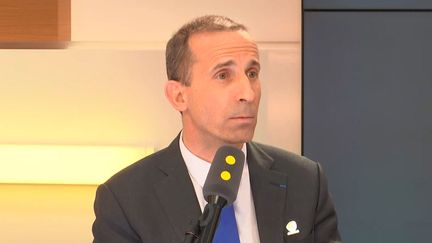 Philippe Knoche, le DG du nouveau groupe Orano, ex Areva sur franceinfo le mardi 23 janvier 2018. (RADIO FRANCE)