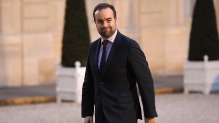 Le secrétaire d'Etat&nbsp;auprès du ministre de la transition écologique et solidaire, Sébastien Lecornu, le 30 janvier 2018. (AFP)