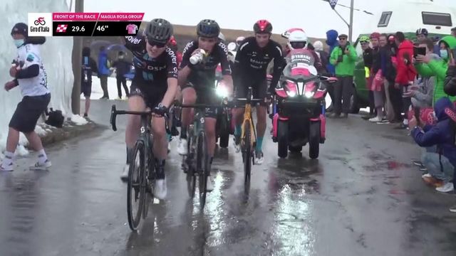 Giro 2021 : Caruso et Bardet passent au sommet du Passo dello Spluga