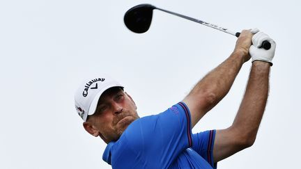 Le golfeur danois Thomas Bjorn.  (DOMINIQUE FAGET / AFP)