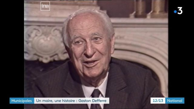 Municipales  Gaston Defferre, "l'homme de Marseille"