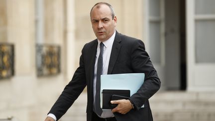 Le secrétaire général de la CFDT, Laurent Berger, le 4 juin 2020 à l'Elysée, à Paris.&nbsp; (YOAN VALAT / POOL / AFP)