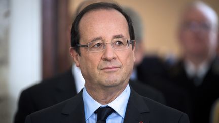 Fran&ccedil;ois Hollande, &agrave; Paris, le 29 novembre 2012. (FRED DUFOUR / AFP)