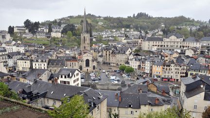 Avril 2012 - vue de la ville de Tulle (Corr&egrave;ze) (THIERRY ZOCCOLAN / AFP)