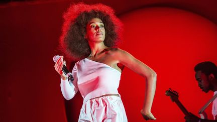 Solange Knowles le 4 mars 2017 au Okeechobee Music and Arts Festival (Floride, USA).
 (Amy Harris/AP/SIPA)