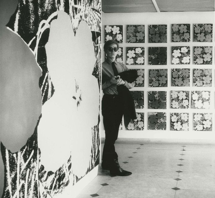 Andy Warhol, Flowers exhibition, Galerie Ileana Sonnabend, Paris, 1965, photo Shunk-Kender
 (Roy Lichtenstein Foundation)