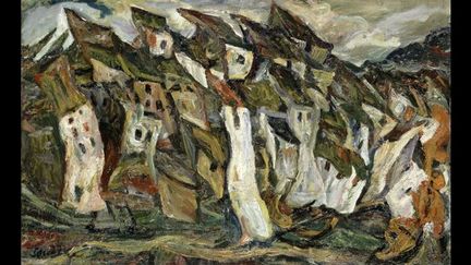 Chaïm Soutine, Les Maisons (1920-21)
 (ADAGP, Paris 2012 © RMN (Musée de l’Orangerie) / Hervé Lewandowski)