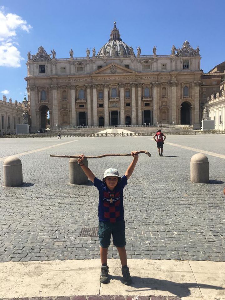 Leandro à Rome. (CELINE ANAYA GAUTIER)