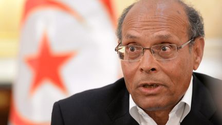 &nbsp; (Le président tunisien Marzouki a annoncé samedi qu'il était candidat à sa réélection © Maxppp)