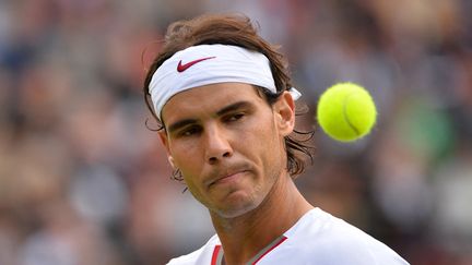 Rafael Nadal dans un mauvais jour (BEN STANSALL / AFP)