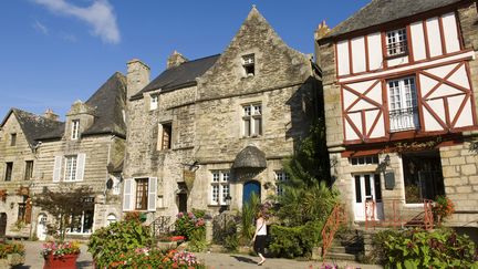 Le village de Rochefort-en-Terre (Morbihan), en avril 2017.&nbsp; (PHILIPPE ROY / PHILIPPE ROY)