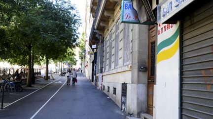 J&eacute;r&eacute;mie, 22 ans, a &eacute;t&eacute; agress&eacute; &agrave; l'arme blanche dans la soir&eacute;e du vendredi 9 ao&ucirc;t 2013,&nbsp;boulevard d'Ath&egrave;nes, &agrave; Marseille (Bouches-du-Rh&ocirc;ne).&nbsp; (MAXPPP)