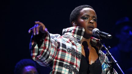 Lauryn Hill ici à New York le 23 octobre 2018.
 (Nicholas Hunt / GETTY IMAGES NORTH AMERICA / AFP)