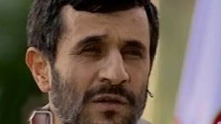 Le président iranien Mahmoud Ahmadinejad (France 2 (24-9-2007))