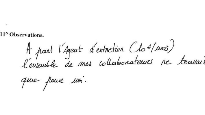 Un extrait de la d&eacute;claration d'int&eacute;r&ecirc;ts du d&eacute;put&eacute; socialiste Fran&ccedil;ois Brottes, publi&eacute;e le 24 juillet 2014. (HAUTE AUTORITE POUR LA TRANSPARENCE DE LA VIE PUBLIQUE)