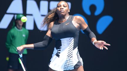 L'Américaine Serena Williams à l'Open d'Australie (RECEP SAKAR / ANADOLU AGENCY)