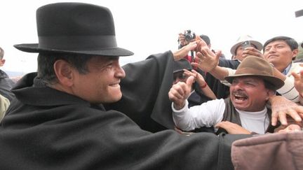 Rafael Correa en 2012 (EDUARDO SANTILLAN / PRESIDENCIA DE ECUADOR / AFP)