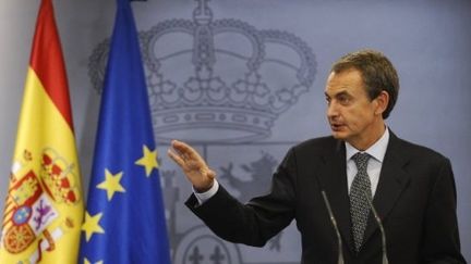 Le chef du gouvernement, José Luis Rodriguez Zapatero. (AFP - Pierre-Philippe Marcou)