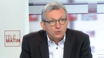 Pierre Laurent, secr&eacute;taire national du Parti communiste fran&ccedil;ais, sur France 2, le 17 janvier 2014. ( FRANCE 2 / FRANCETV INFO)